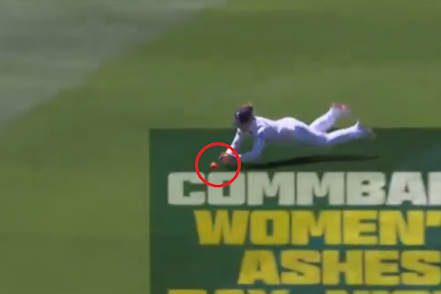 Danni Wyatt-Hodge's dropped catch of Annabel Sutherland.