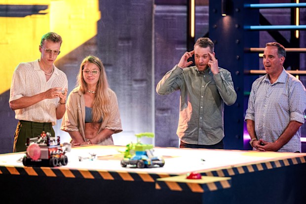 LEGO MASTERS 2024: Hamish Blake, Brickman and the builds battle bot challenge