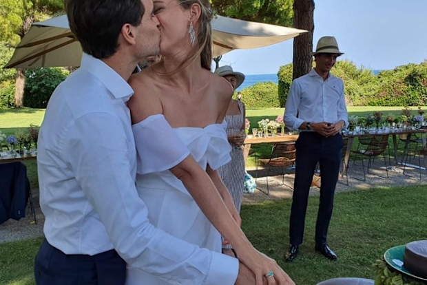 The couple were married in 2020.