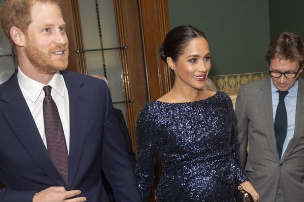 Harry and Meghan pregnant with Archie