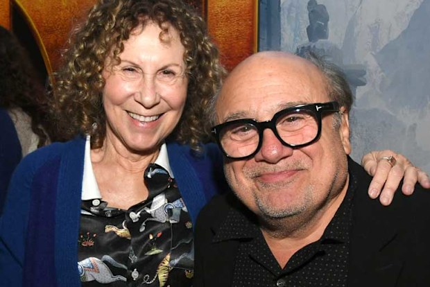 Rhea Perlman and Danny DeVito at the after party for the premiere of Jumanji: The Next Level on December 09, 2019.