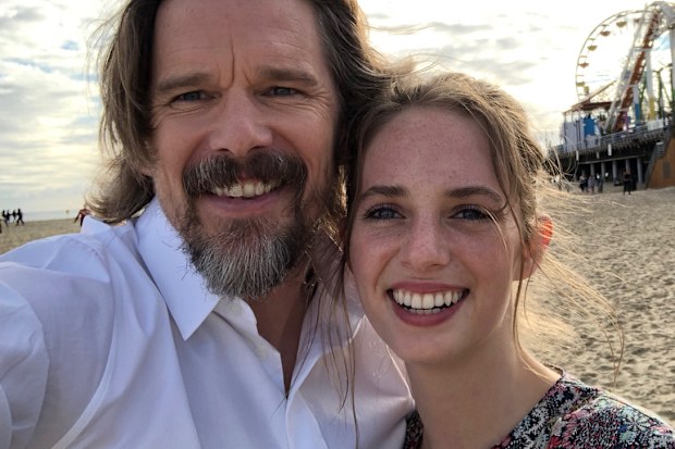 Ethan Hawke and Maya Hawke