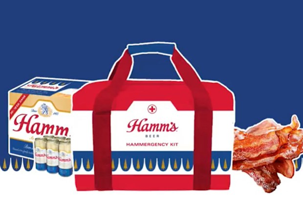 Hamm's Beer are running a New Year's resolution competition. 
