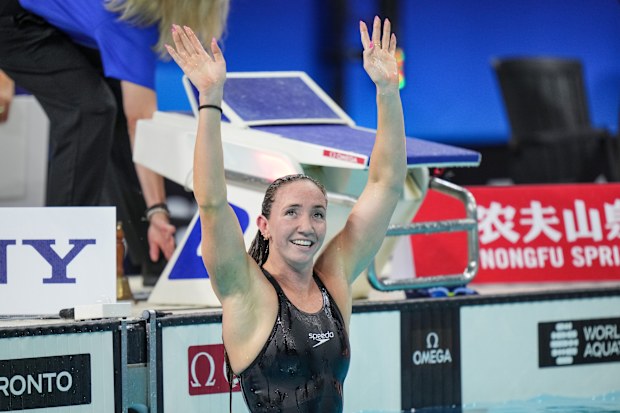 Swimming news 2025: Lani Pallister, Kaylee McKeown break world records ...