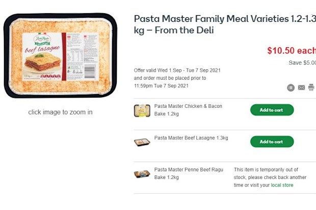 This works out to cost less than $3 per serve.