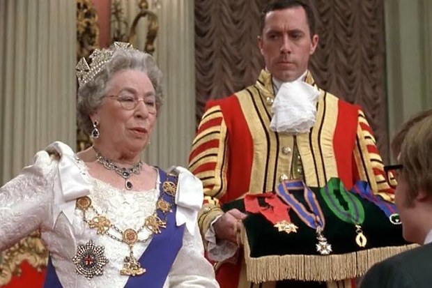 Portrayal of Queen Elizabeth in Austin Powers: Goldmember