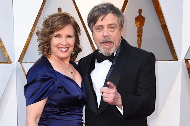 Marilou York and Mark Hamill. (AAP)