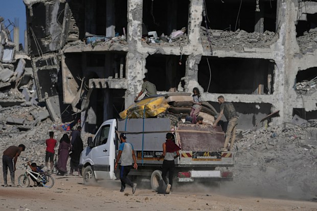 Displaced Palestinians 
