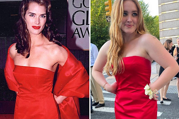 Celebrity kids, dressed up, prom, 2021, Brooke Shields' daughter Rowan Francis Henchy