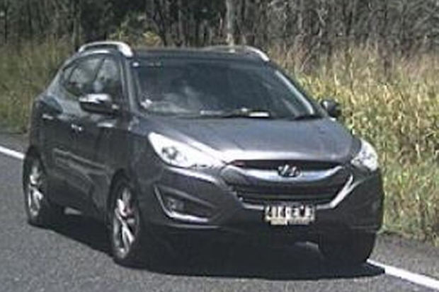A grey Hyundai ix35 was seized earlier this week and declared a crime scene.