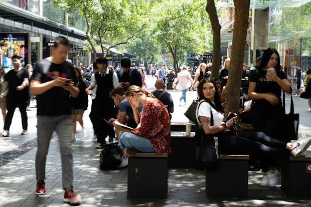Pitt Street in Sydney