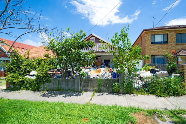 Theproperty has been forcibly cleaned by the local council 15 times in 17 years.