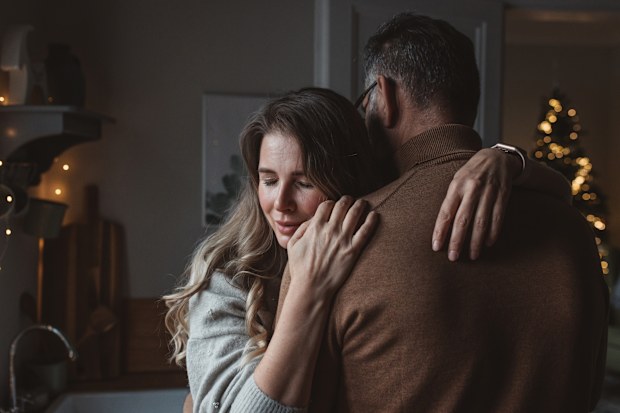 Sad couple