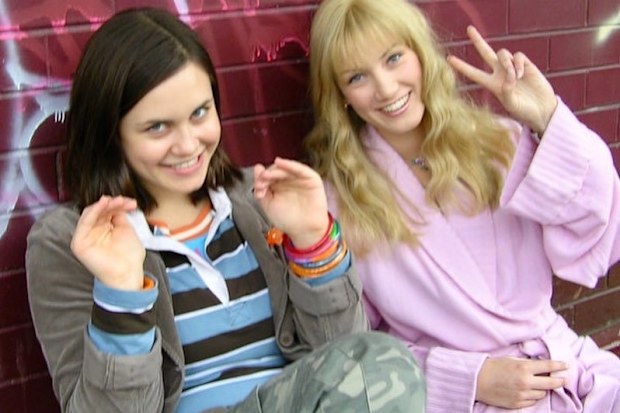 Saskia Burmeister and Delta Goodrem
