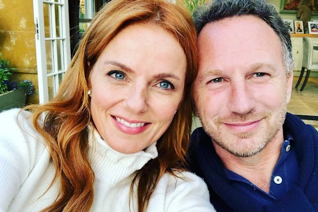 Geri Halliwell and Christian Horner