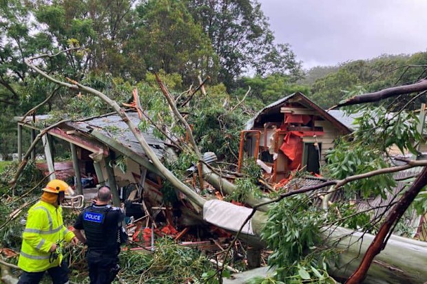 Tropical Cyclone Alfred.