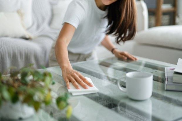 Living room cleaning hacks