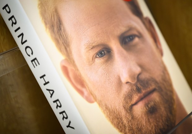 The cover of Prince Harry's memoir Spare.