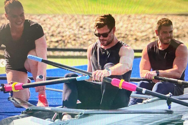 Tokyo bronze medallist Rowena Meredith was asked to teach Chris Hemsworth about rowing