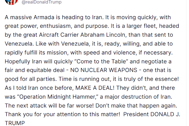 Donald Trump warns Iran 'time is running out' for nuclear deal as ...