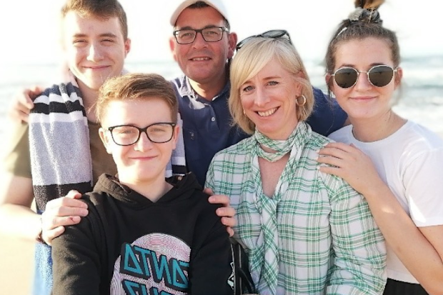 Daniel Andrews family
