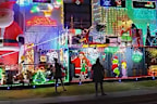 Queensland home lights up with Christmas display