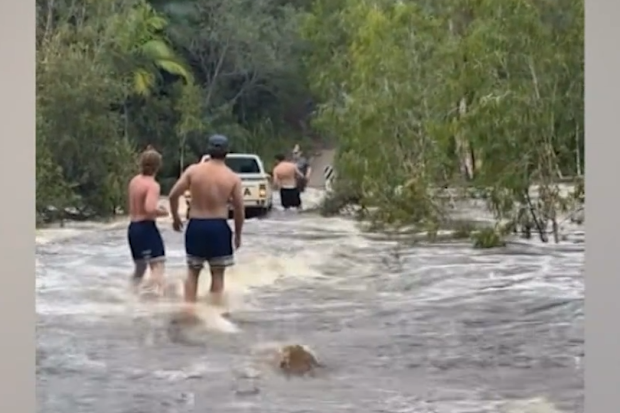 Queensland weather: Tourists cut off as parts of Queensland pummelled ...