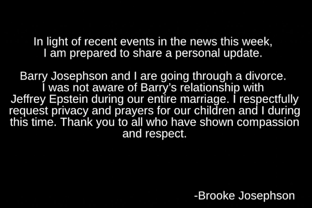 Brooke Josephson statement. 