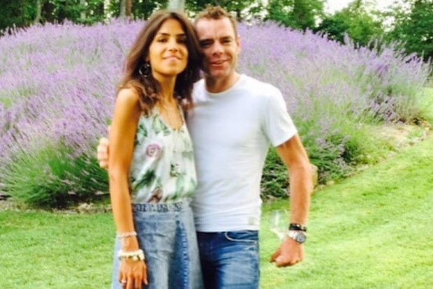 Cadel Evans and Stefania Zandonella