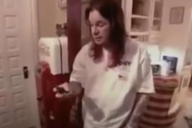 Ozzy takes jacks knife