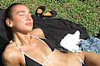<p>Ahead of her second Austin City Limits performance on October 12, the 29-year-old powerhouse took some time out to visit Barton Springs, one of the Texan capital's hottest swimming spots.</p>