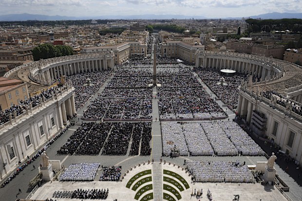 Pope Leo XIV vows unity so Catholic Church becomes a sign of peace in ...