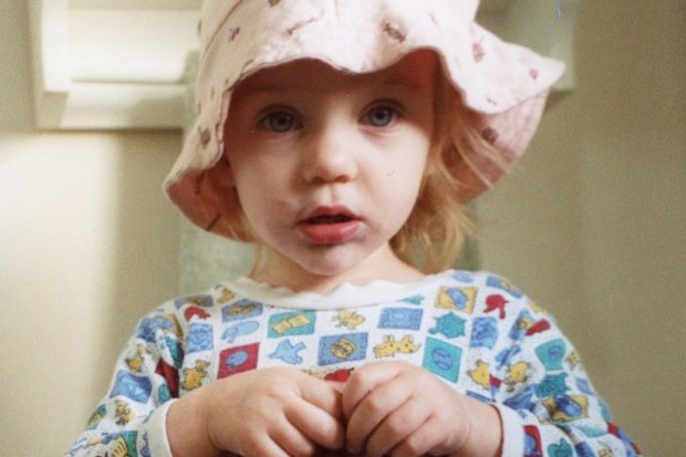 Billie Eilish as a little girl.