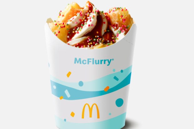 Maccas announcers the launch of the Birthday McFlurry