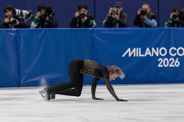Winter Olympics 2026: Ilia Malinin falls twice in men's figure skating;  'Quad God'