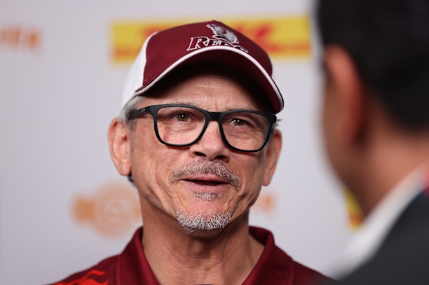 Reds coach Les Kiss at FMG Stadium Waikato.