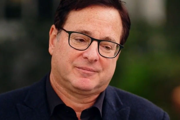 Bob Saget gives emotional admission about sister's death in last ever TV interview.