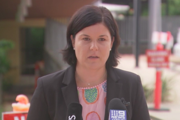 Health Minister Natasha Fyles