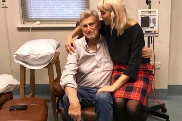 Anna Lindner with father Carl conversations about death
