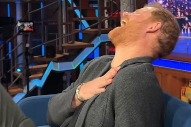 Stephen Colbert and Prince Harry recreate TikTok trend