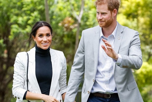 Prince Harry, Duke of Sussex and Meghan, Duchess of Sussex attend a reception hosted by the Prime Minister of Australia at The Pavilion Restaurant on October 21, 2018 in Sydney, Australia. 