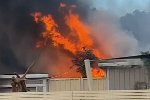 Childcare centre Mandurah up in flames