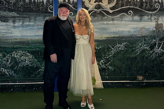 Kyle Sandilands and Jackie 'O' Henderson of the Kyle and Jackie O radio show in Las Vegas