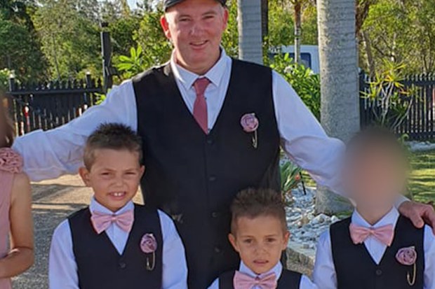 Joseph Shorey and his sons Shane and Sheldon, who were killed in an alleged hit-and-run.