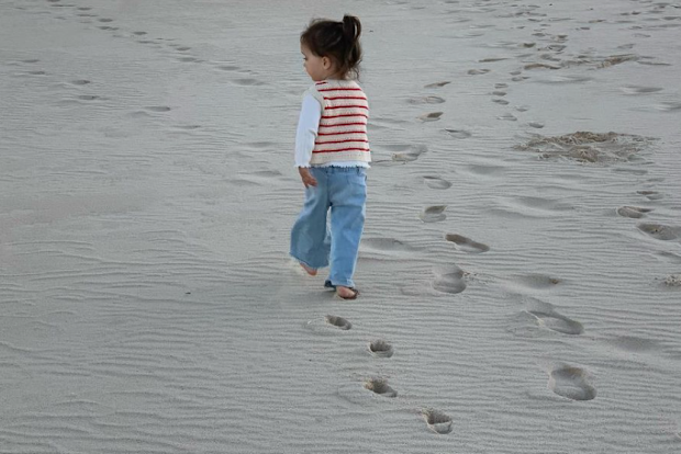 Jock and Lauren's daughter Isla.