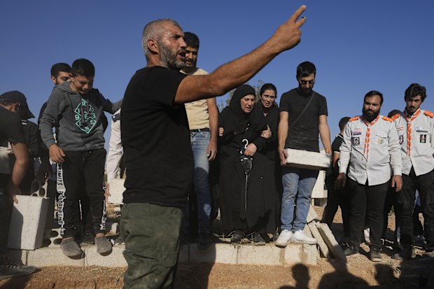 Israeli airstrike in Beirut's southern suburbs, Friday, Sept. 27, 2024. 