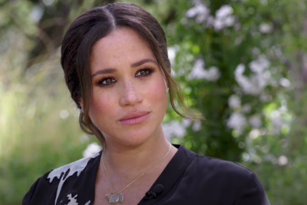 Meghan Markle in Oprah interview