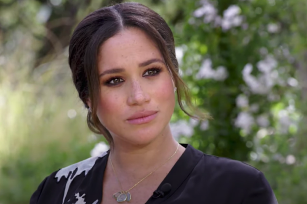 Meghan Markle in Oprah interview
