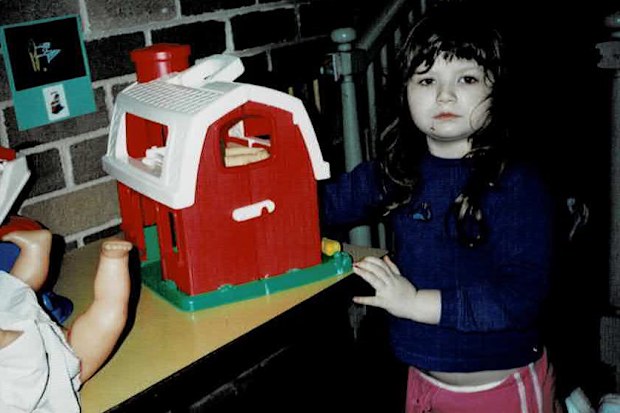 Sharon daughter toddler