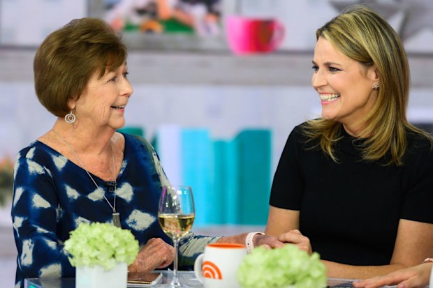 Savannah Guthrie and mum Nancy, April 2019 
